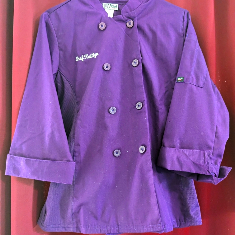 Name (Kaitlyn) Embroidered Chefs Shirt